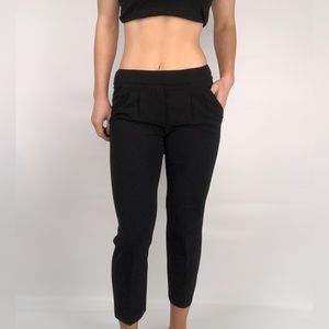 Aritzia Babaton‎ New Cohen Pant Japanese Crepe Slim Black Size 0